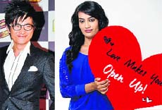 Cupid strikes: Meiyang Chang and Surbhi Jyoti