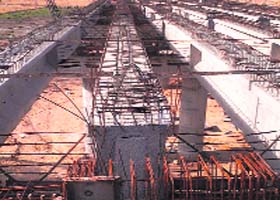 An incomplete ROB on the Badal-Malout Ring Road-II in Bathinda