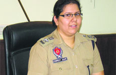 Sanmeet Kaur, IPS, joins as the new SSP of Nawanshahr on Thursday.