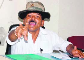 ON SOCIAL MISSION: Ram Babu Junglee in Haridwar