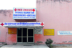 A view of the Integrated Treatment-cum-Rehabilitation Centre at Goniana Road in Bathinda