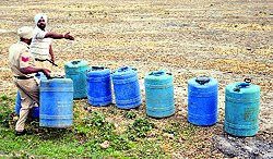 A huge quantity of illicit liquor was seized from Ranike village during a raid conducted by the anti-narcotic cell of the rural police on Sunday