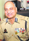 Police chief K. Rajendra Kumar