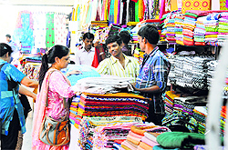 Visitors throng the Cotton Fab exhibition in Ludhiana