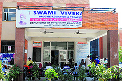 A view of Swami Vivekanand De-addiction Centre at Government Medical College in Amritsar