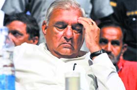 Chief Minister in a pensive mood