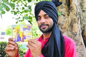 Punjabi singer Gurtej Sidhu shows his debut music album ‘Taaro’
