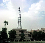 Clouds hover over Bathinda on Thursday