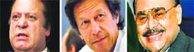 Time to move away from the personality cult: Nawaz Sharif, Imran Khan and Altaf Hussain