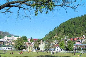 The Akhandchandi Palace in Chamba town