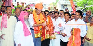 DC, Reasi, Shahid Iqbal Choudhary inaugurates the three-day Agar Jitto Mela on Thursdsay.