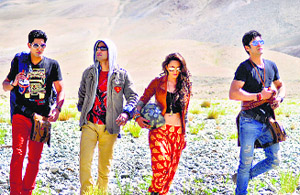 A still from the movie Fugly 
