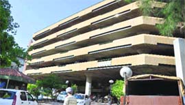 The multi-storeyed parking lot at Zone A is being managed by the MC. 