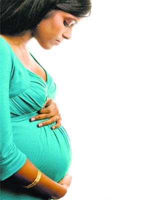 One in 1,500 pregnant women can develop stones in the kidney or the ureter