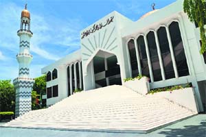 A mosque in Male