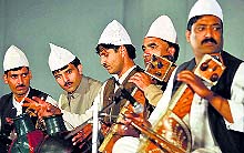 A Sufi music festival being organised in Srinagar