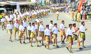 The RSS must restrain itself and keep away from political activities.