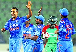 Binny achieved the best bowling figures by an Indian in an ODI, taking six for four against Bangladesh in Dhaka on Tuesday