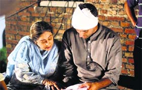 Kirron Kher with director Anurag Singh