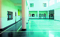 an inside view of the Community Health Centre on the campus in Jalandhar.