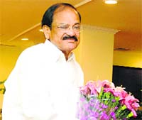 Union Urban Development and Poverty Alleviation Minister M Venkiah Naidu