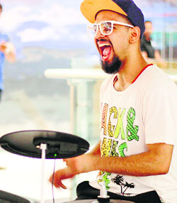 Parth, the drummer of 