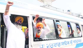 after leaving for Pakistan in Amritsar on Saturday.