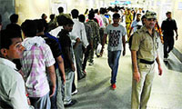 Metro services hit on Dwarka route