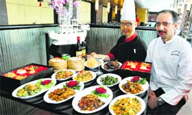 The lavish affair at the Taj