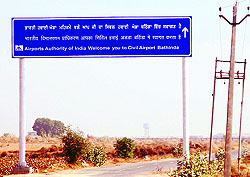 As the airport has been constructed on sand dunes, the AAI is giving due importance to the environmental issues. The AAI is also making efforts for proper landscaping around the aviation terminal. Keeping in mind the further provision for expansion, the airport will have a parking space for nearly 25 cars in the first phase of construction
