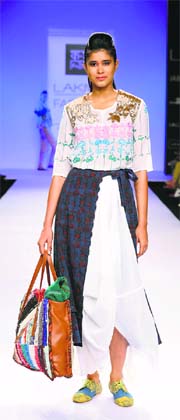 Ka Shas shoes on the ramp. 