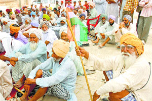 A panchayat meeting in progress.