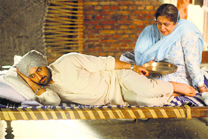 Diljit Dosanjh and Kirron Kher