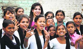 The young social worker has won many awards for her work