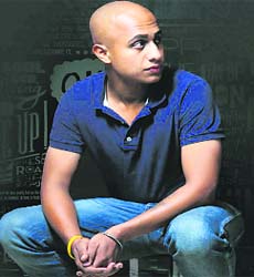 Navjit Buttar rocks the bald look