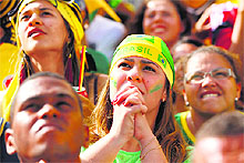 The prayers of millions of Brazil fans bore fruit as luck, pluck played a big role in the hosts victory over Chile in the round of 16