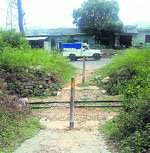 Railway authorities have closed cattle crossing passage at Chharolli in Nurpur