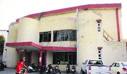 Table Tennis Hall at Hans Raj Stadium in Jalandhar. 