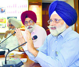Dr Baldev Singh Dhillon, Vice-Chancellor, Punjab Agricultural University (PAU), highlights the achievements of the university in Ludhiana.