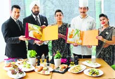 Mouth watering: The new menu of the Hotel Taj Photo: Manoj Mahajan