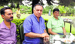 GS Bali, Minister for Technical Education, at a press conference in Kangra on Thursday