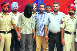 Murder accused in police custody in Ludhiana.