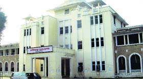 The Rajindra Hospital in Patiala.