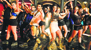 A still from the song Saturday Saturday