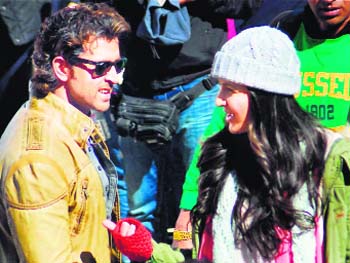 Parts of the Hrithik Roshan-Katrina Kaif starrer, Bang Bang, were recently shot in the hill town