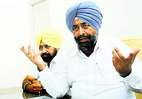 Chairman of Verka Milk Plant, Ludhiana, AS Bhagpur, addresses mediapersons.
