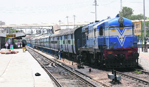  The railway station in Bathinda.