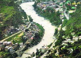 The Sutlej at Rampur