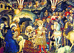 A painting by Sassetta Giovani
