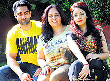 Zorawar Singh, Shirin Anandita and Feroza Kaur Heer